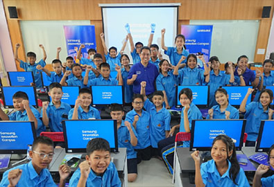 ซัมซุง เดินหน้าโครงการ Samsung Innovation Campus 2025 ลงพื้นที่โรงเรียนฤทธิยะวรรณาลัย ปลูกฝังทักษะดิจิทัลแห่งอนาคต