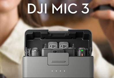 DJI Mic 3 เปิดตัว! ไมค์ไร้สาย 4TX+8RX รองรับ Adaptive Gain Control และ 32GB Internal Recording