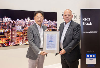 Samsung OLED TV 2025 คว้าการรับรอง Real Black จาก VDE ตอกย้ำคุณภาพภาพระดับแถวหน้าของอุตสาหกรรมทีวี

