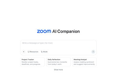 Zoom เปิดตัว AI Companion 3.0 พร้อมเทคโนโลยี Agentic AI พลิกโฉมการทำงานทีม