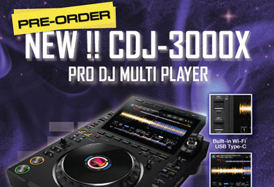 CDJ-3000X เปิดพรีออเดอร์แล้ว! ดีเจเพลเยอร์ Wi-Fi หน้าจอ 10.1 นิ้ว ราคาพิเศษเพียง 109,000 บาท