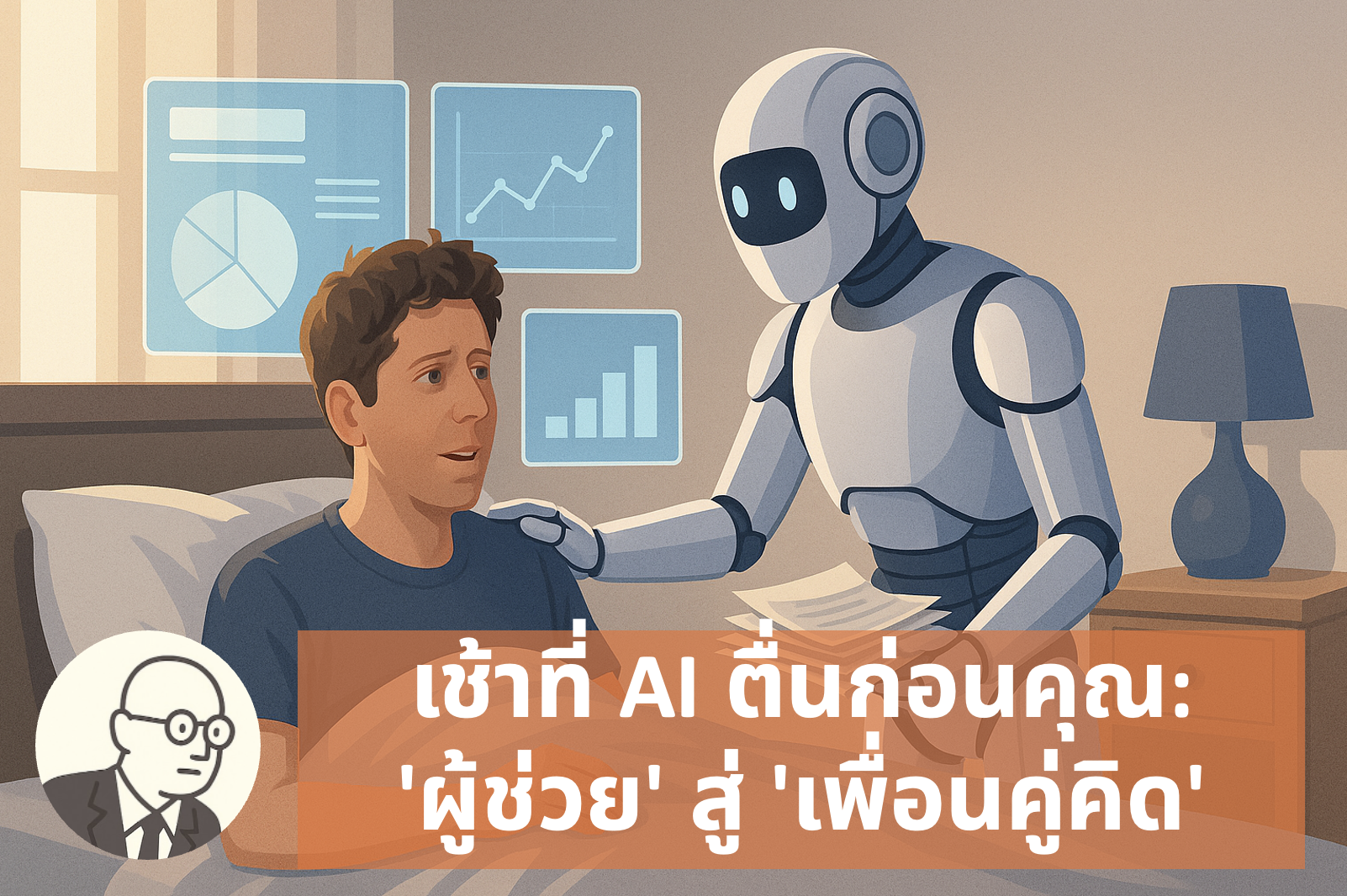 เช้าที่ AI ตื่นก่อนคุณ: ChatGPT Pulse กับการพลิกโฉม 'ผู้ช่วย' สู่ 'เพื่อนคู่คิด'
