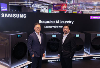 Samsung เปิดตัว Bespoke AI Laundry เครื่องซัก–อบอัจฉริยะ จัดโปรแรง PowerBuy รับฟรีหุ่นยนต์ดูดฝุ่น 55,990 บาท