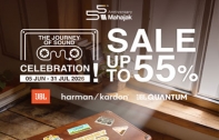 ฉลอง 55 ปีมหาจักร JBL Speaker & Headphone ลดสูงสุด 55% พร้อมของแถมสุด Exclusive มูลค่ารวมสูงสุด 7,745 บาท 