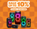  “ซัมเมอร์นี้...เสียงเพลงต้องกระหึ่ม! MAHAJAK SOUND OF SUMMER กับ JBL PARTYBOX SERIES ดีลสุดฮอตที่สายปาร์ตี้ห้ามพลาด” 