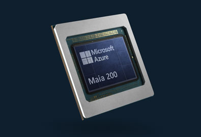 Microsoft เปิดตัว Maia 200 ชิป AI อินเฟอเรนซ์ 3nm เร็วขึ้น-คุ้มขึ้น perf/$ ดีกว่าเดิม 30% เสริมพลัง Azure