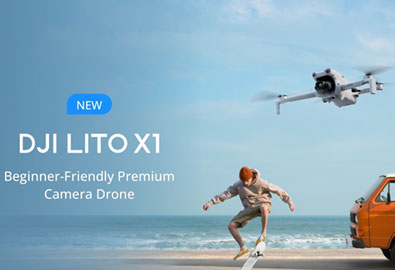 เปิดตัว DJI Lito X1 และ DJI Lito 1 โดรนติดกล้องสำหรับมือใหม่ ถ่าย 8K บินได้นานสุด 52 นาที