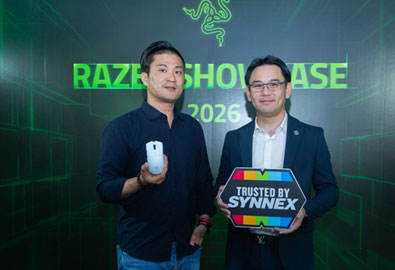 SYNNEX จับมือ RAZER เปิดงาน RAZER Showcase 2026 ขนเกมมิ่งเกียร์รุ่นใหม่บุกตลาดไทย พร้อมสติ๊กเกอร์ Trusted by Synnex