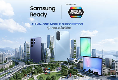 SAMSUNG จับมือ SYNNEX พลิกตลาดบริการเช่าใช้มือถือและแท็ปเล็ตองค์กรครั้งสำคัญ เปิดตัว Samsung Ready ตอบโจทย์ Workforce องค์กรยุคใหม่ 
