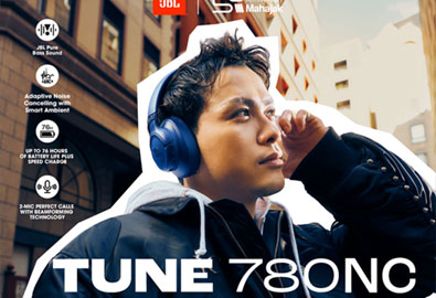 เปิดตัว JBL TUNE 780NC หูฟัง Over-Ear ไร้สายรุ่นใหม่ ตัดเสียงรบกวนอัจฉริยะ รองรับ Bluetooth 6.0 พร้อมแบตเตอรี่สูงสุด 76 ชั่วโมง
