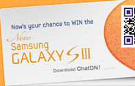 ลุ้นรับ Samsung Galaxy S III ง่ายๆ วันละ 1 เครื่อง กับกิจกรรมสนุกๆ ChatON บนหน้าแฟนเพจ
