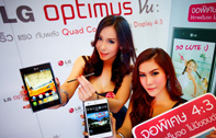 แอลจี เปิดตัว LG Optimus Vu สมาร์ทโฟนระดับพรีเมียมดีไซน์หน้าจอขนาด 5 นิ้ว