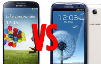 เปรียบเทียบ สเปค Samsung Galaxy S IV (S4) vs Samsung Galaxy S III (S3) ส่วนใดบ้างที่แตกต่าง ?? 