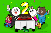 LINE แจกสติกเกอร์ฟรี ฉลองยอดผู้ใช้ 200 ล้านคนทั่วโลก