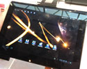[Commart 2012] พรีวิว Sony Tablet S ที่โดดเด่นด้วยดีไซน์ ในงาน Commart 2012