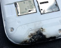 ร้อนแรงสมชื่อ เมื่อ Samsung Galaxy S III (Samsung Galaxy S 3) ระเบิดในรถ จนกรอบพลาสติกละลาย