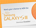 ลุ้นรับ Samsung Galaxy S III ง่ายๆ วันละ 1 เครื่อง กับกิจกรรมสนุกๆ ChatON บนหน้าแฟนเพจ