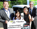 “เอไอเอส” ควงแขน “แบล็กเบอรี่” มอบรางวัลรถยนต์ซูซูกิ สวิฟท์ ให้สาวกบีบีผู้โชคดี ประเดิมแคมเปญ “AIS Blackberry Lucky Draw”