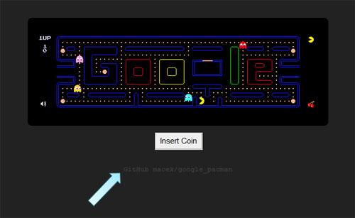 elgoog pacman elgoog pacman