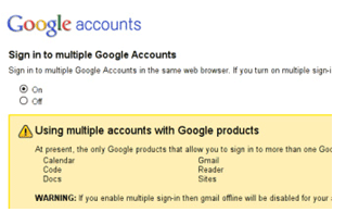 google-multiuser-login