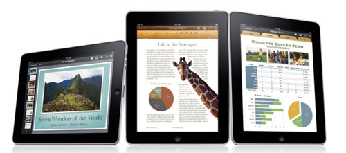 iWork สำหรับ iPad