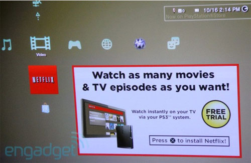 Netflix เริ่มให้บริการเช่าภาพยนตร์ใน PlayStation 3 :: Techmoblog.com