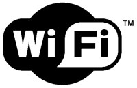 สัญญาณนี้แสดงถึงพื้นที่ ที่มีการให้บริการ Wi-Fi