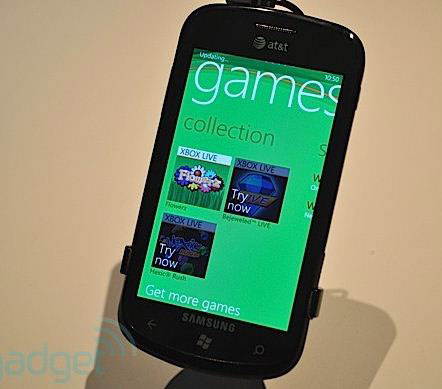 Samsung Focus ค่ายนี้ก็มี Windows Phone 7 