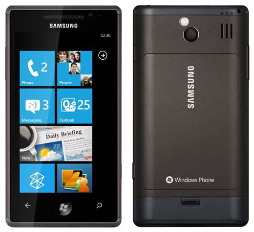 Samsung Omnia 7 มือถือ Windows Phone 7  ตัวที่สองของ Samsung