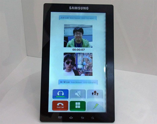 Samsung Galaxy Tab หน้าจอ 10 นิ้ว